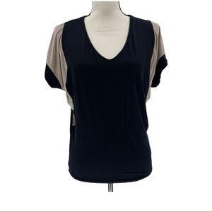 Froxx Colorblock Dolman Batwing Sleeve Shirt Sz XS